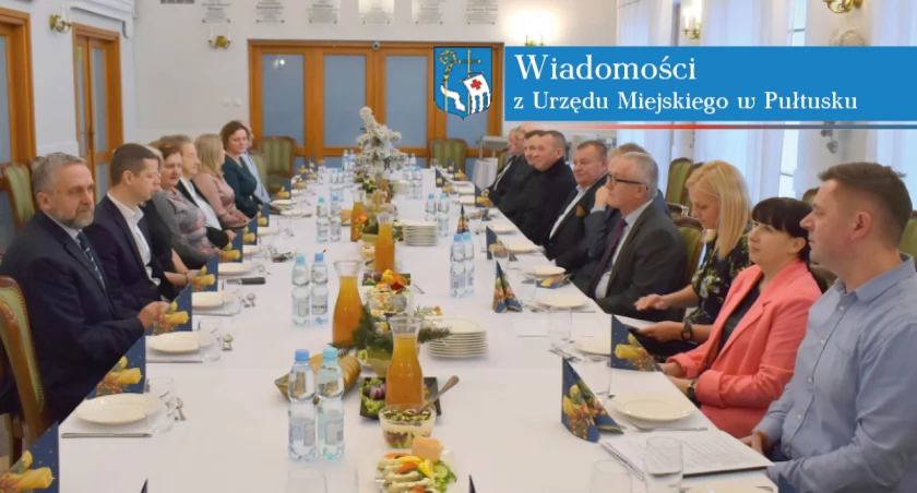 Opłatkowe spotkanie z sołtysami Gminy Pułtusk