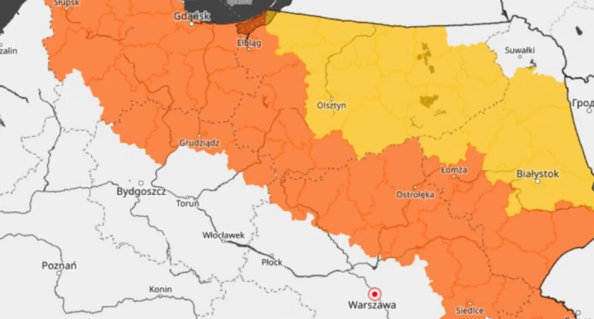Nadchodzi niebezpieczne zjawisko pogodowe