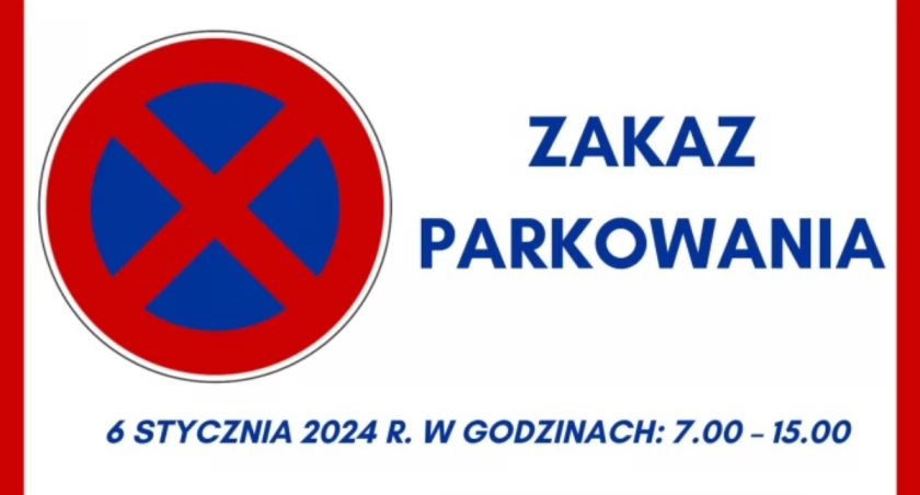 Zakaz parkowania