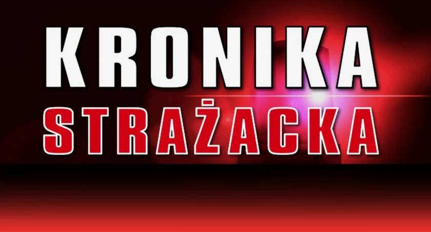 Kronika działań strażackich - głównie pożary i połamane drzewa