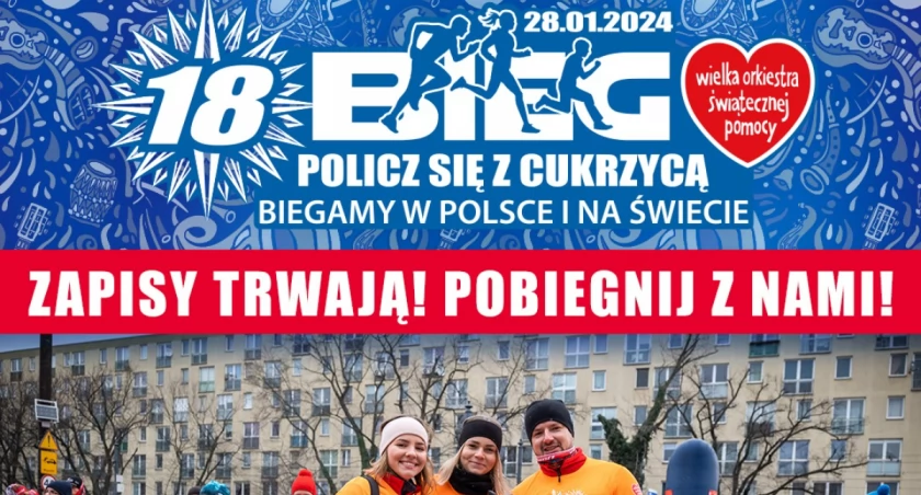 18. bieg WOŚP - Policz się z cukrzycą