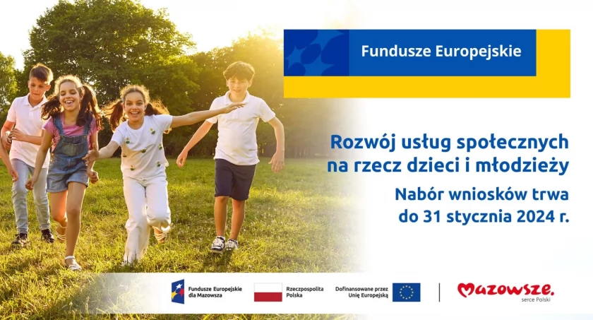 Startuje konkurs na rzecz rozwoju usług społecznych dla dzieci i młodzieży
