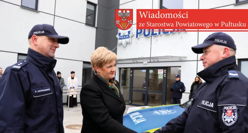 Nowe policyjne radiowozy zasiliły flotę pułtuskiej komendy