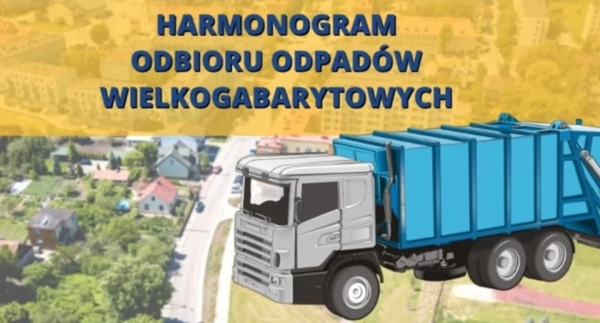 Zbliżają się terminy wywozu odpadów wielkogabarytowych