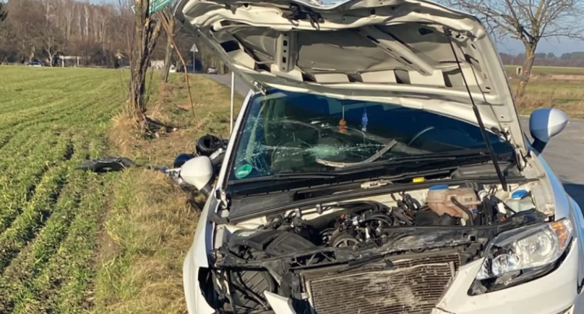 Dwie potrącone piesze i śmierć motorowerzysty. Tragiczny początek tygodnia na mazowieckich drogach