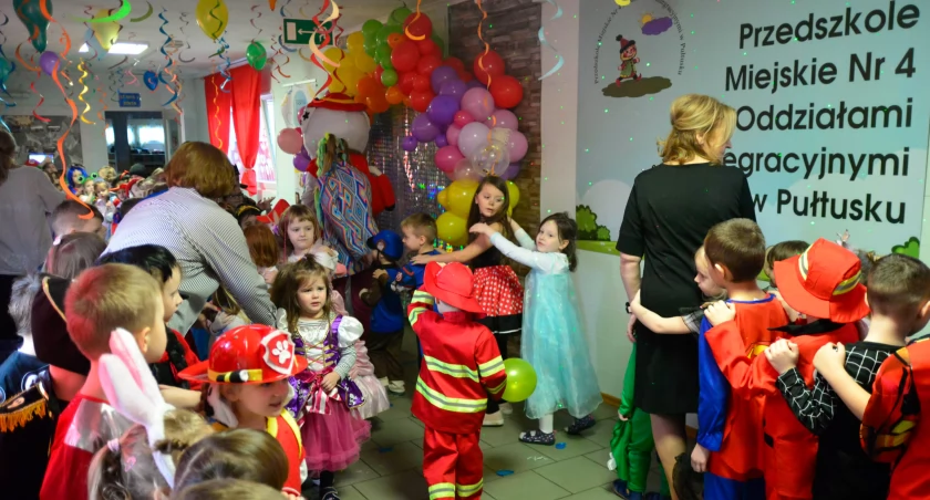 Bal Karnawałowy w Przedszkolu Miejskim nr 4