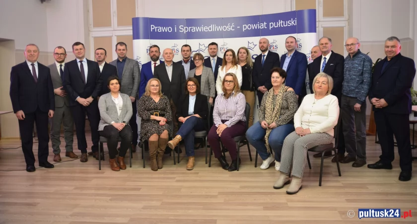 Pułtuski PiS przedstawił pełną listę kandydatów do Rady Powiatu