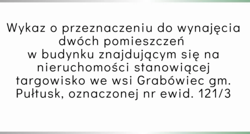 Do wynajęcia 40 m2