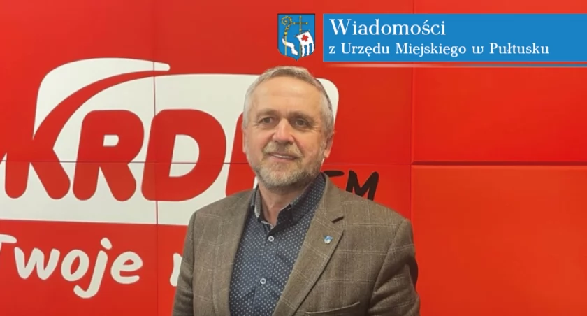 Już dziś Burmistrz Miasta Pułtusk „Gościem Poranka” w KRDP