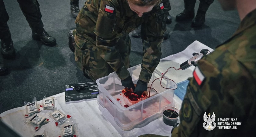 Szkolenie z ratownictwa  pola walki w ramach projektu „Women od „NATO”