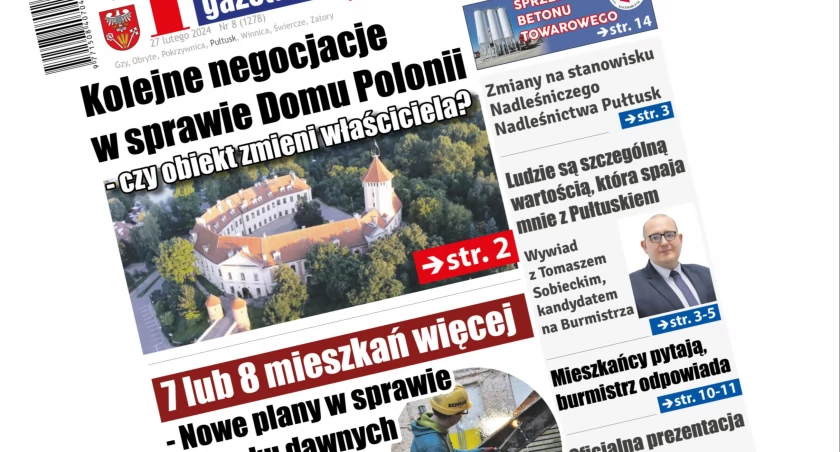 W 8 numerze Pułtuskiej Gazety Powiatowej