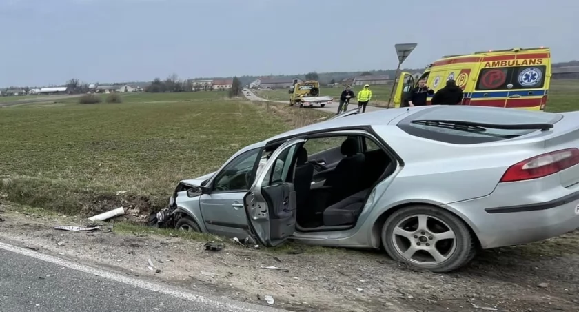 Wypadek w Gładczynie