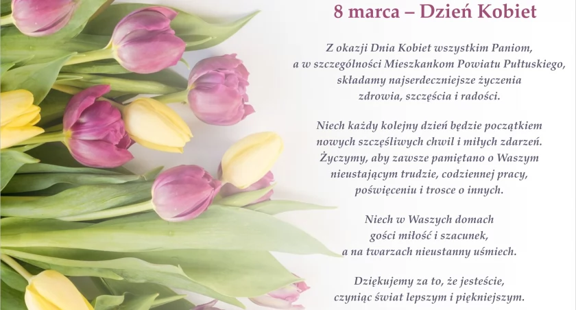 Życzenia na Dzień Kobiet
