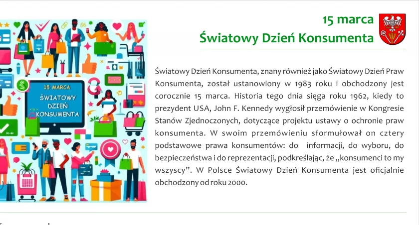 Życzenia z okazji Światowego Dnia Konsumenta