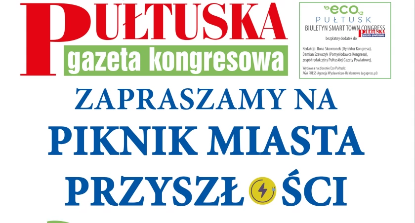 TYLKO U NAS Pułtuska Gazeta Kongresowa wielkiego pikniku! 