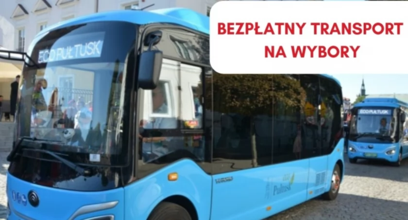 Bezpłatny transport na wybory samorządowe w dniu 7 kwietnia 2024 r.