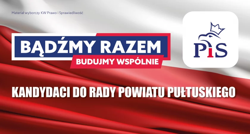 Kandydaci PiS do Rady Powiatu Pułtuskiego