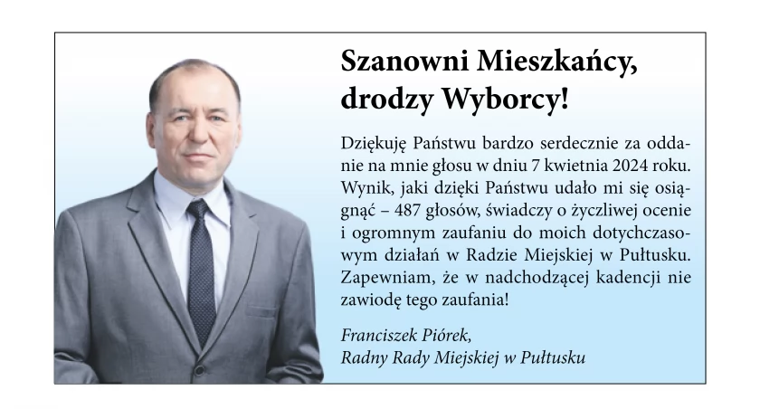 Podziękowania