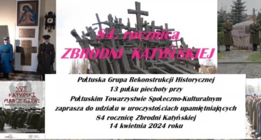 84.rocznica ZBRODNI KATYŃSKIEJ – zapraszamy