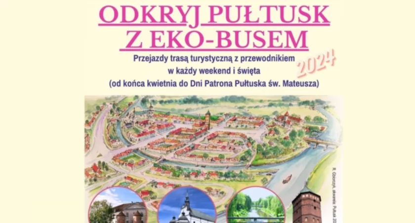 Poznaj Pułtusk z Eko-busem 2024