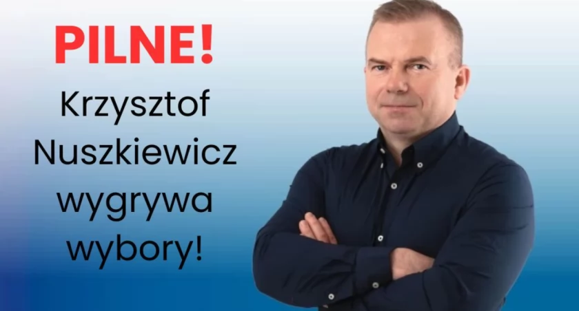 Krzysztof Nuszkiewicz wygrał wybory