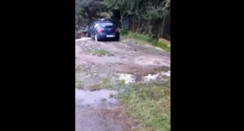 Tymczasem u sąsiadów - PIJANY KIEROWCA WJECHAŁ W HYDRANT 