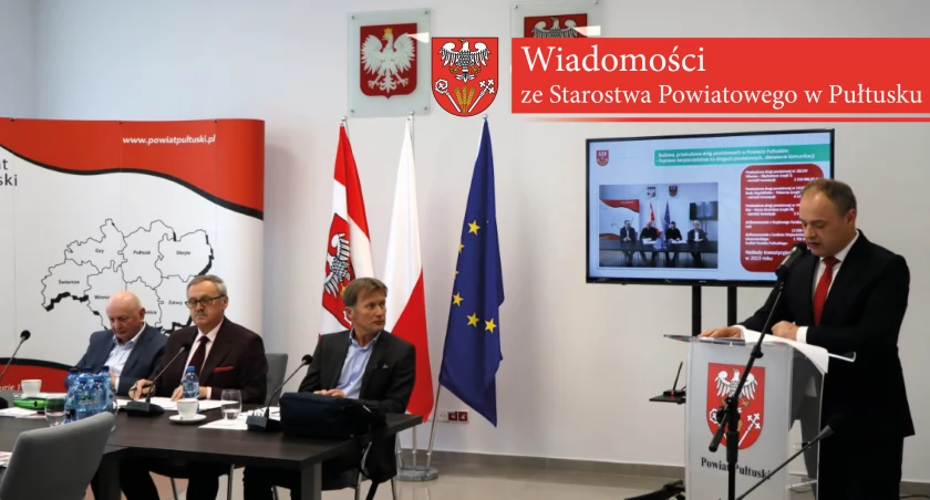 Sesja absolutoryjna połączona z uroczystym zakończeniem VI kadencji Samorządu Powiatu Pułtuskiego