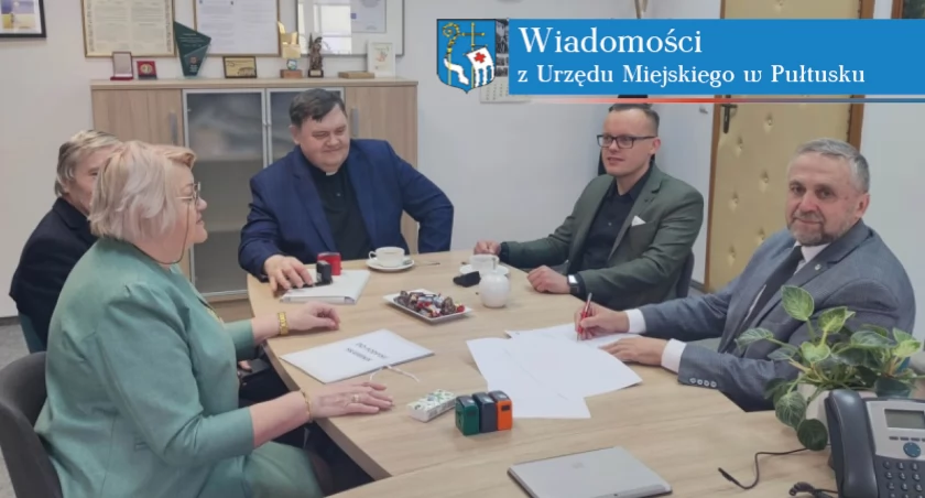 Została podpisana umowa dotacji oraz umowa na wykonanie zadania pn. Prace przy zabytku – Kościele oo. Jezuitów p.w. św. św. Piotra i Pawła w Pułtusku, wpisanym do rejestru zabytków pod numerem A-110