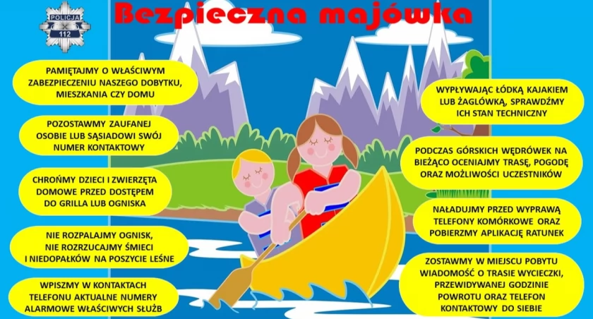 Przed nami weekend majowy. Zachowajmy ostrożność