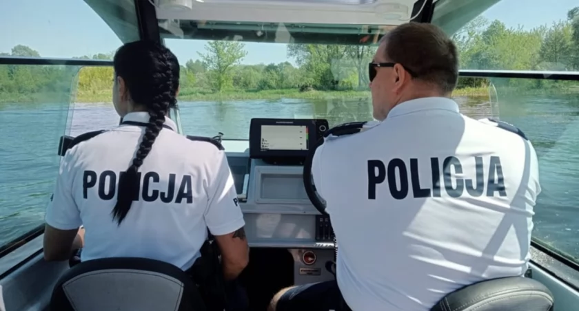 Nietrzeźwy sternik złapany przez policję. To pierwsza taka interwencja w tym sezonie