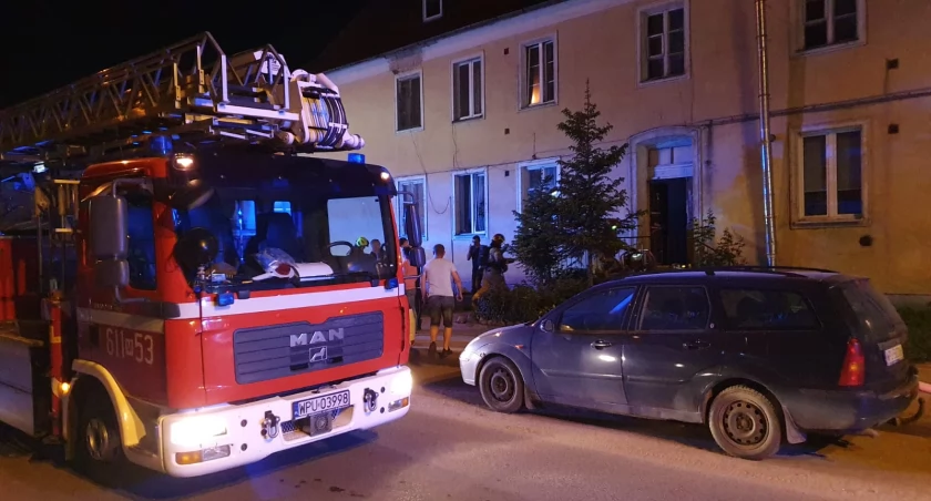 Pożar na 17 Sierpnia. Czy mogło dojść do podpalenia?