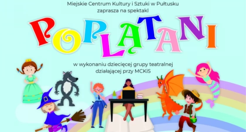 Zaproszenie na spektakl POPLĄTANI