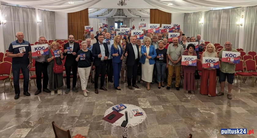 Kandydatki z listy PiS do Parlamentu Europejskiego na spotkaniu w Pułtusku
