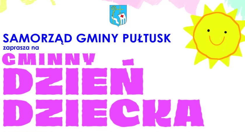 Zaproszenie na Gminny Dzień Dziecka na Przystani Miejskiej w Pułtusku