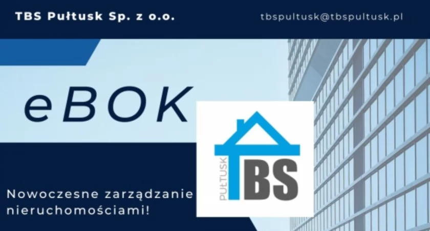 Komunikat TBS Pułtusk – Elektroniczne Biuro Obsługi Klienta