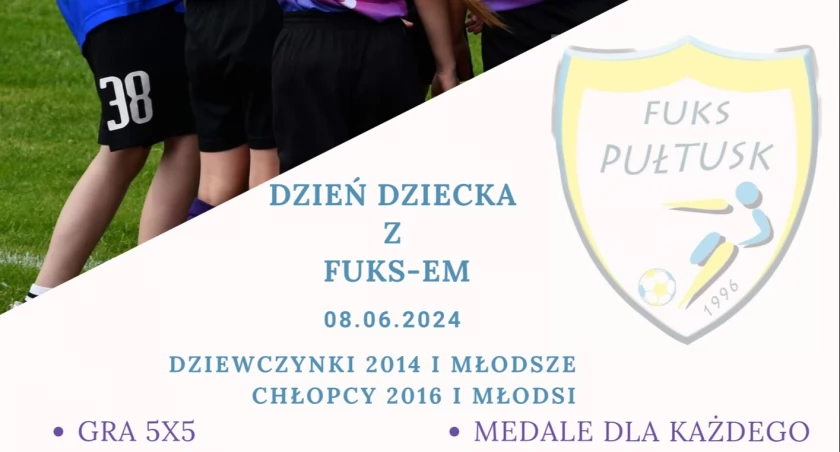 Dzień Dziecka nie tylko w Dzień Dziecka - Fuks zaprasza na sportową imprezę na stadionie