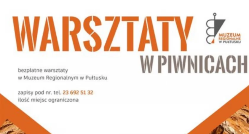 Oferta wakacyjna w Muzeum - warsztaty w piwnicach