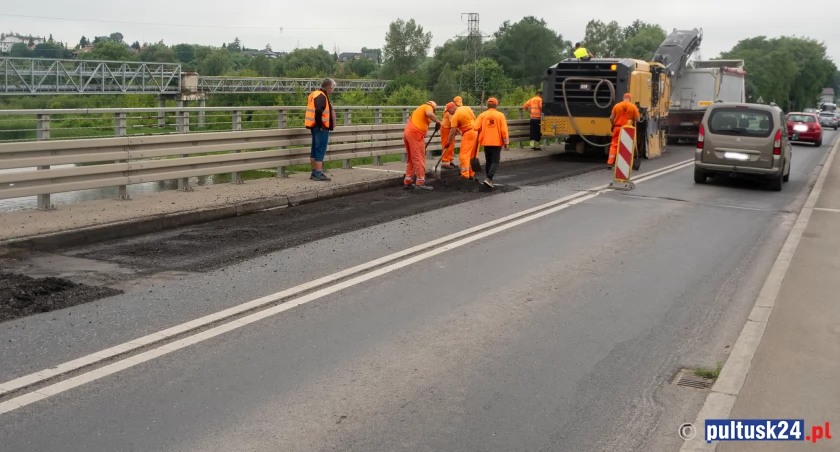 Remont mostu na Narwi w Pułtusku. Kierowcy – uzbrójcie się w cierpliwość