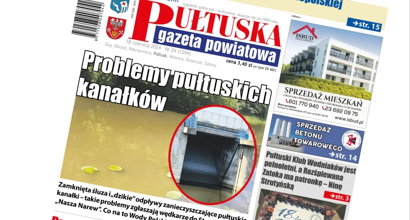 W 24 numerze Pułtuskiej Gazety Powiatowej