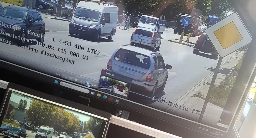 Kamery śledziły w Pułtusku zachowania kierowców. Działania te będą powtarzane