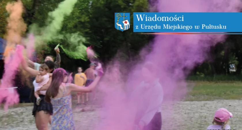 Piknik na plaży miejskiej nad Narwią