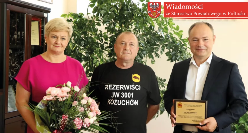 Podziękowania od Rezerwistów JW 3001 Kożuchów 13 pułku zmechanizowanego