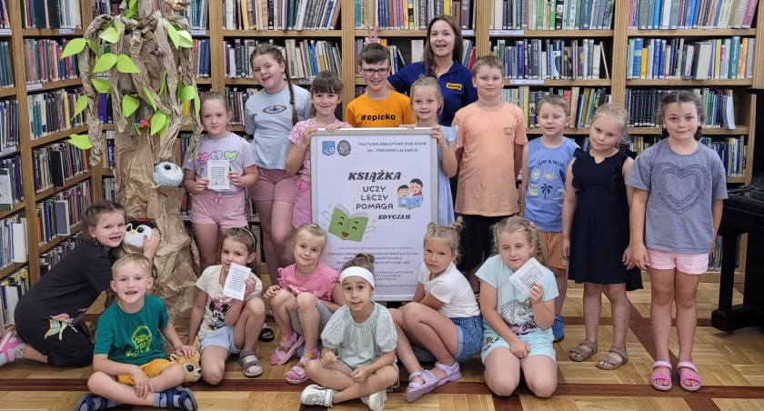 Warsztaty z klockami LEGO w Pułtuskiej Bibliotece Publicznej