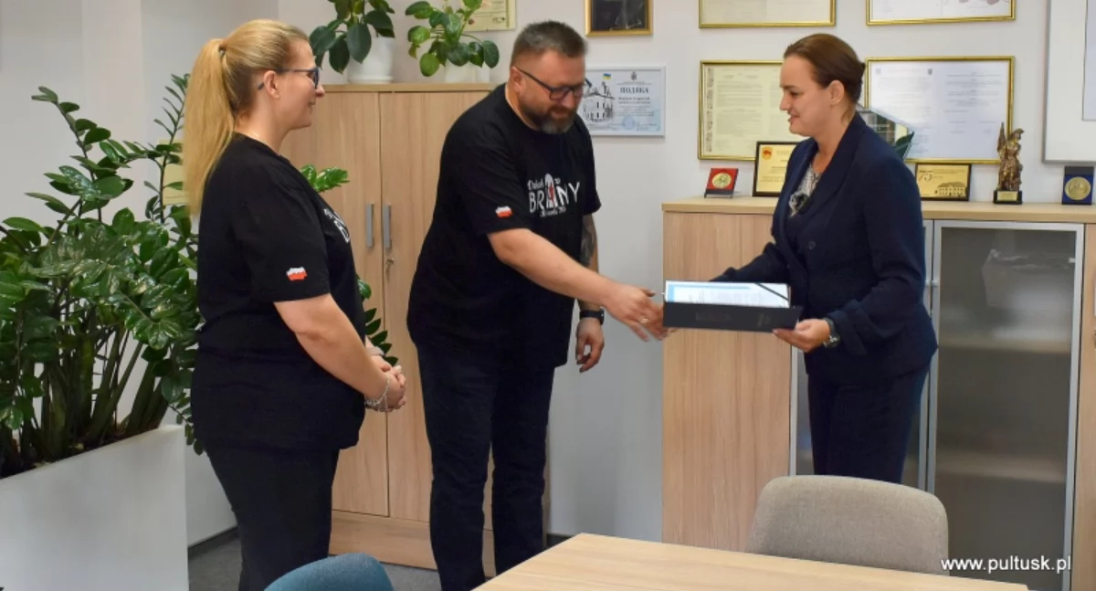 Podziękowanie dla „Dzieci z BRAMY Kościuszki 39”  