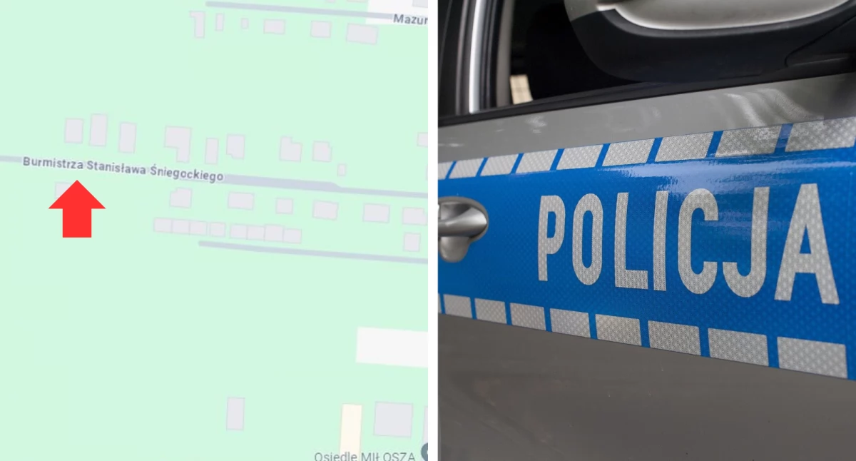 Tragedia na Śniegockiego. Mężczyzna wypadł II piętra – komunikat policji