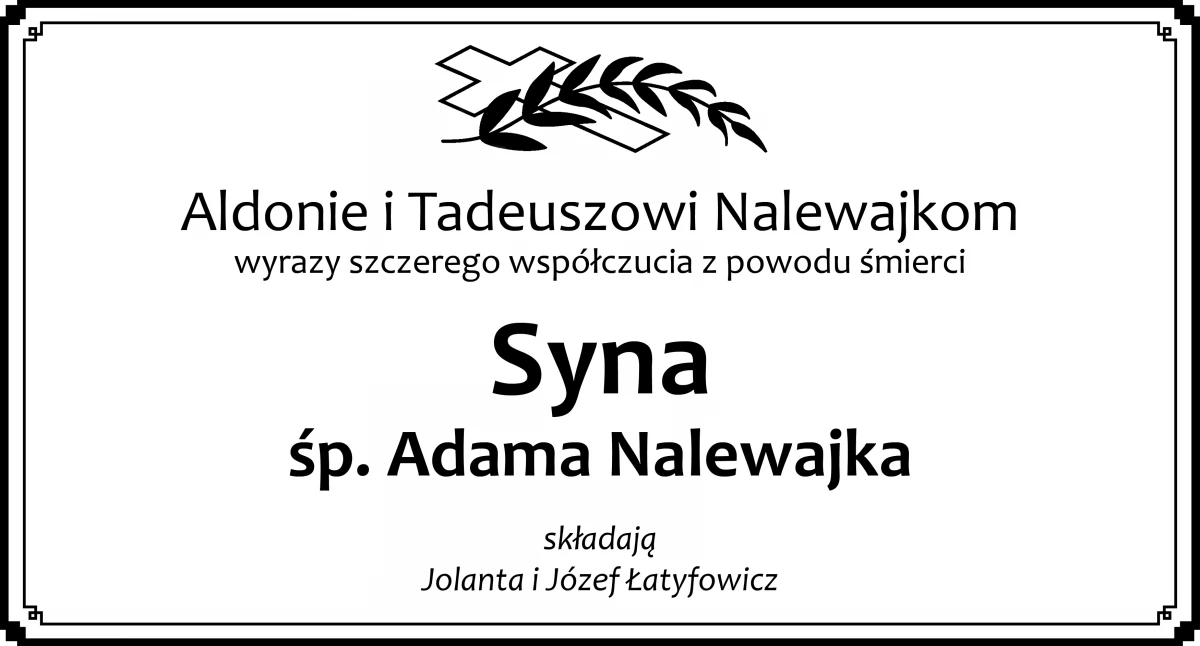 Kondolencje