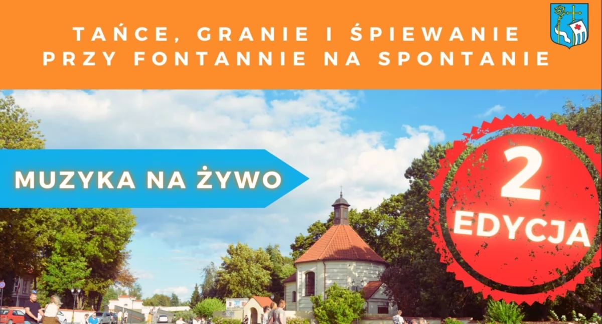 II edycja - Tańce, granie i śpiewanie przy fontannie na spontanie