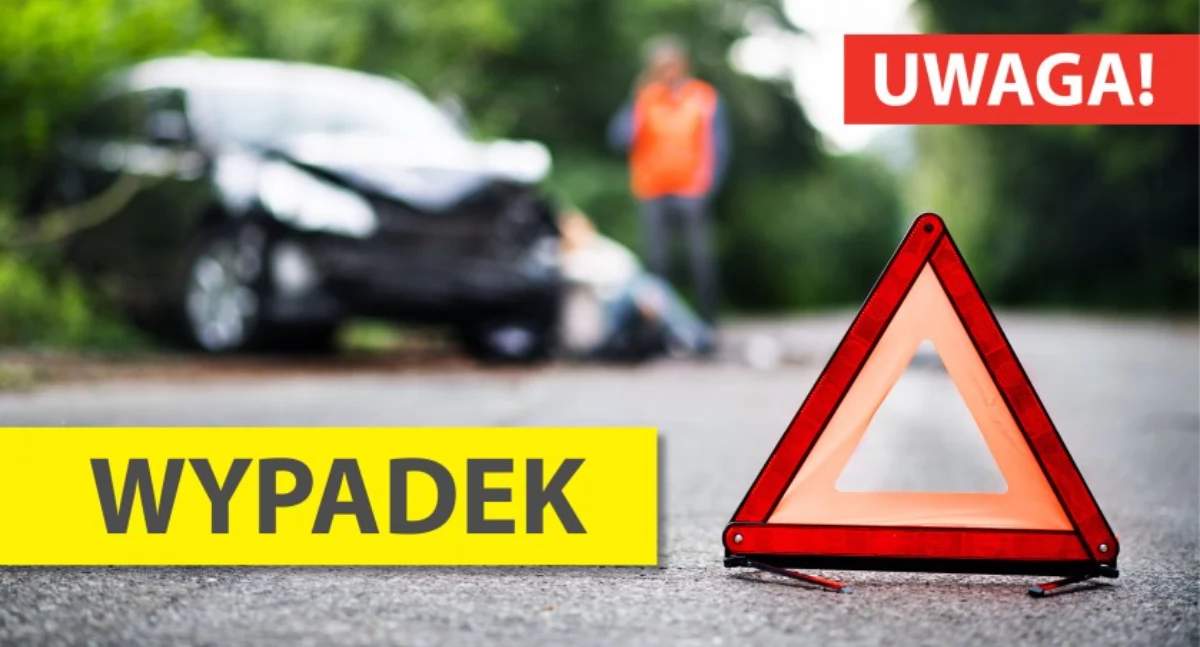 Wypadek motocyklisty w Kacicach
