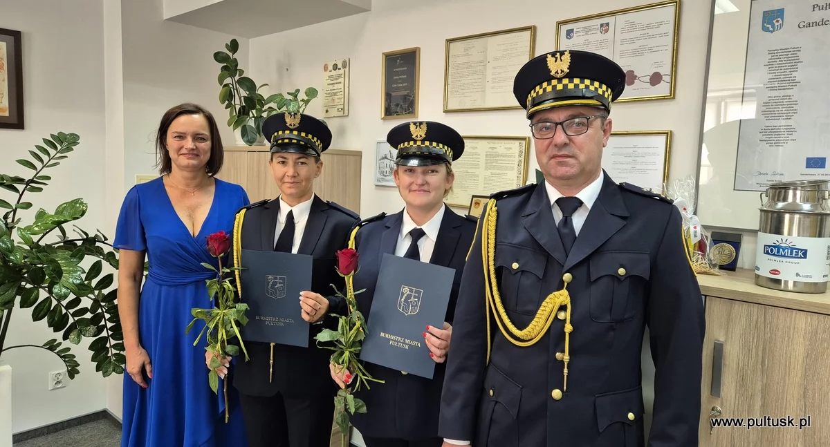 AWANSE ZAWODOWE W STRAŻY MIEJSKIEJ W PUŁTUSKU