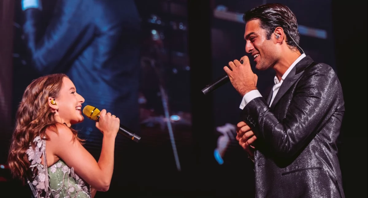 Sanah i Matteo Bocelli gościli pod Pułtuskiem. Jaki był cel ich wizyty?
